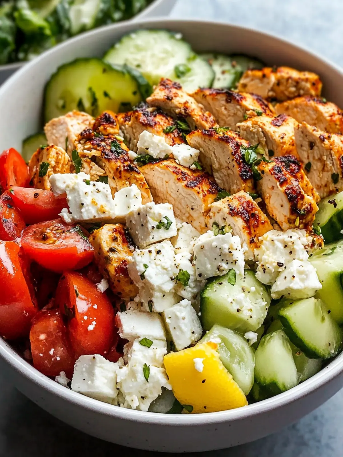 Greek Chicken Bowls