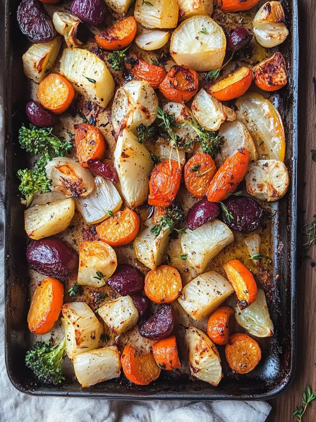 Miso Roasted Vegetables