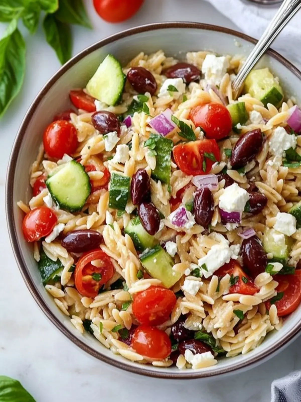greek orzo salad recipe