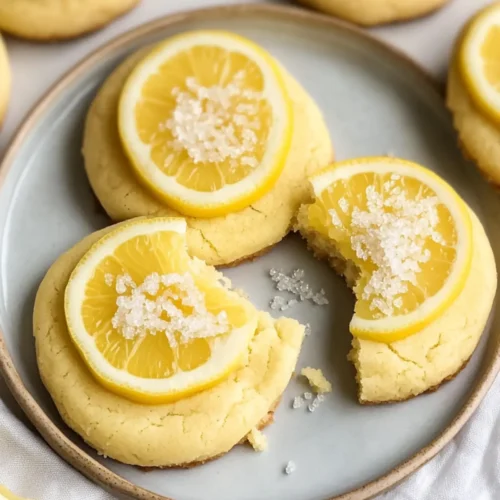 Lemon Sugar Cookies