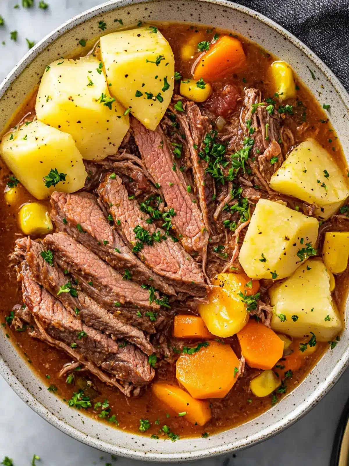 corn beef crock pot