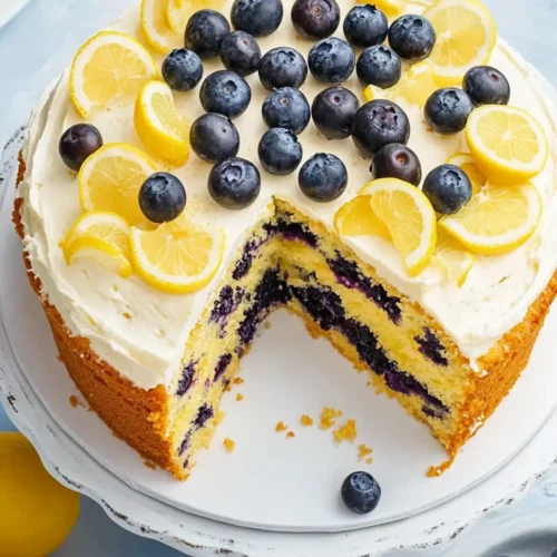 blueberry lemon cake recipe