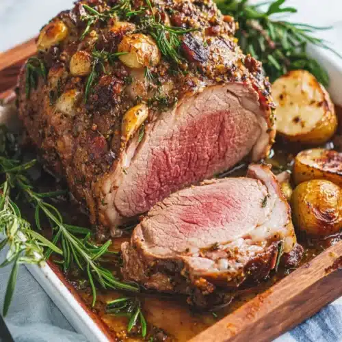 roasted leg of lamb recipe