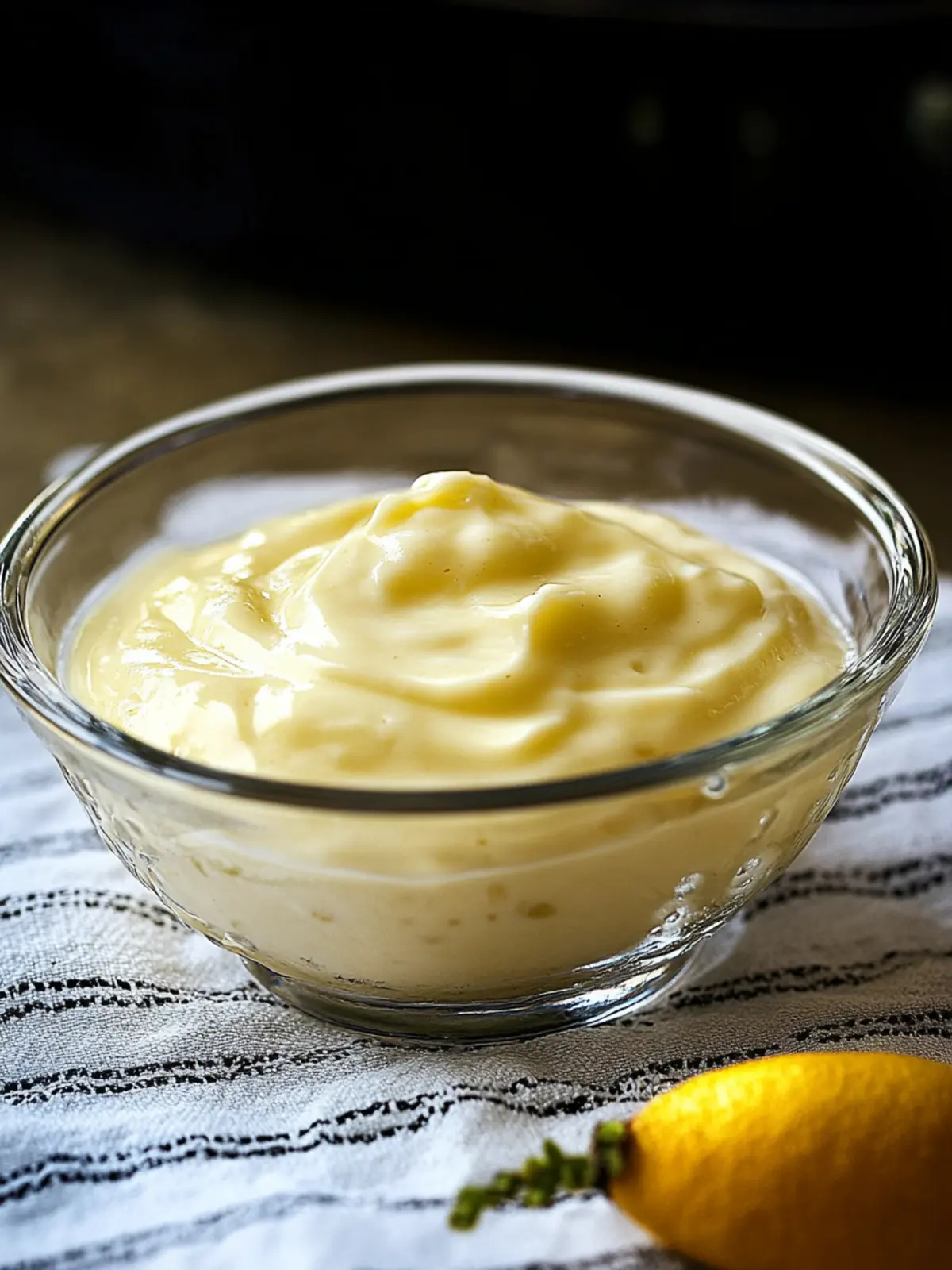 homemade mayonnaise
