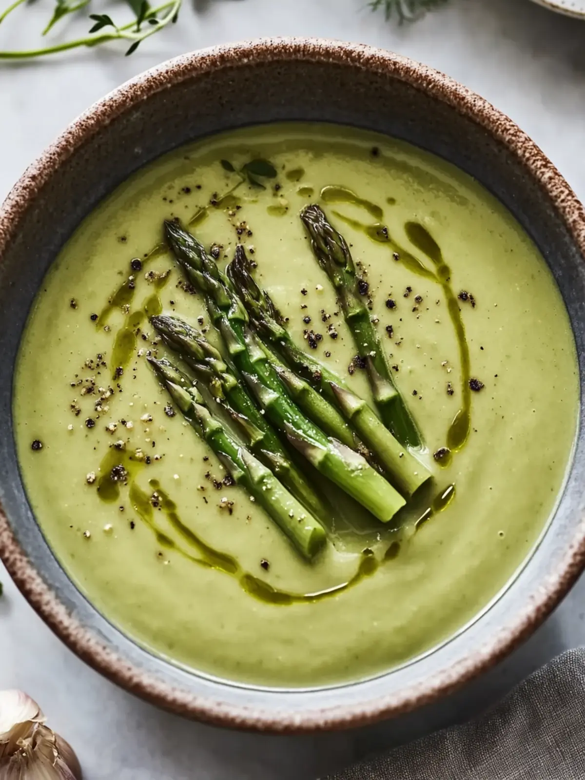asparagus soup recipe
