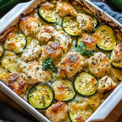 Easy Chicken Zucchini Bake Recipe