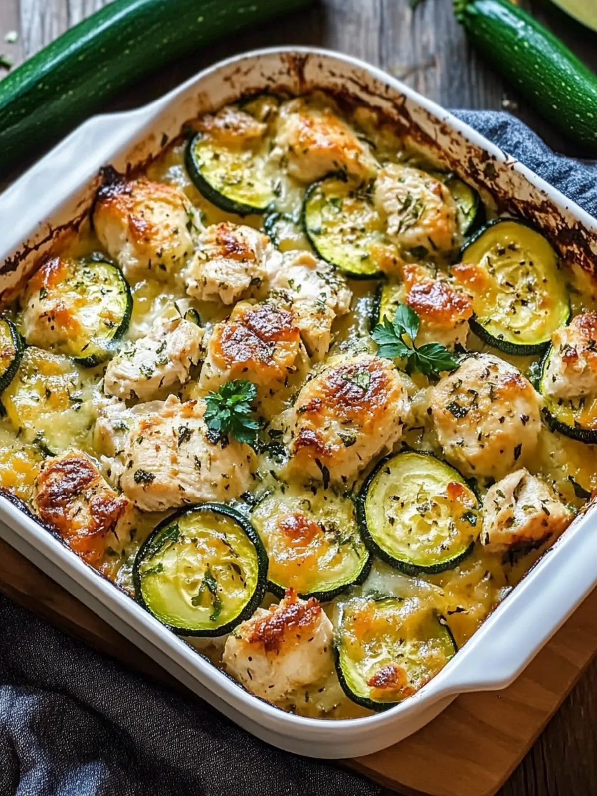 Savory Easy Chicken Zucchini Bake Recipe You’ll Love Tonight