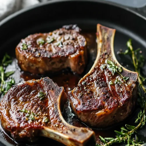 lamb chops recipe