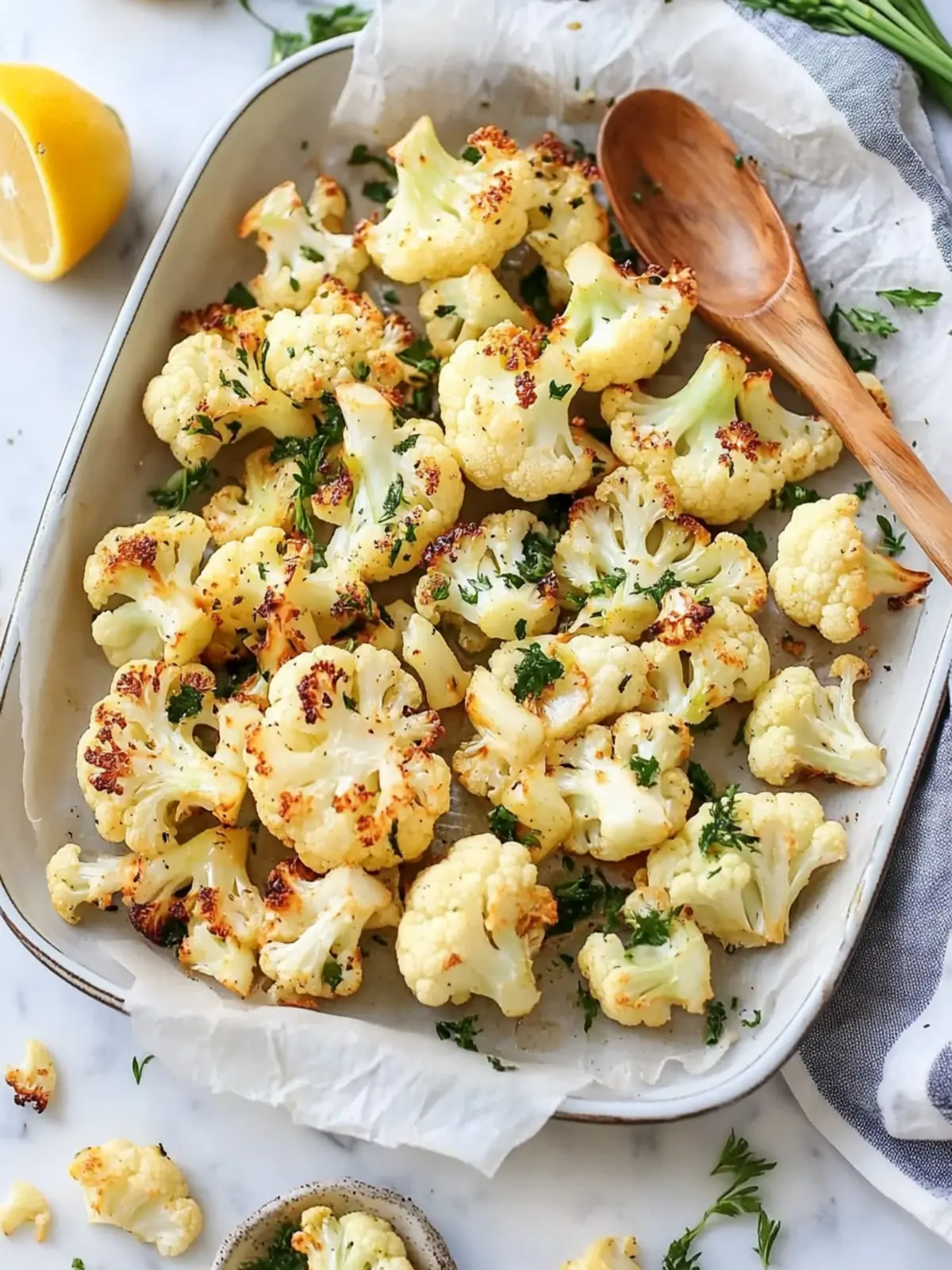 roasted cauliflower recipe