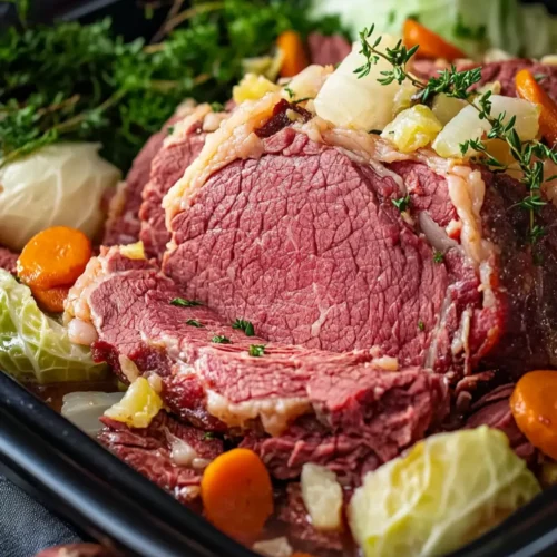 corned beef and cabbage crock pot