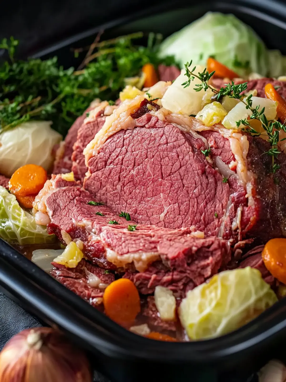 Savory Corned Beef and Cabbage Crock Pot Magic at Home