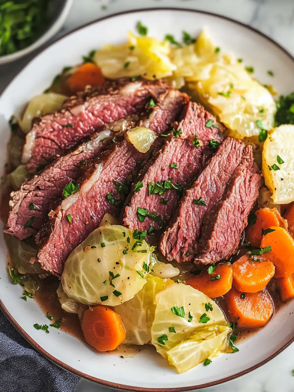 corn beef and cabbage recipe crock pot