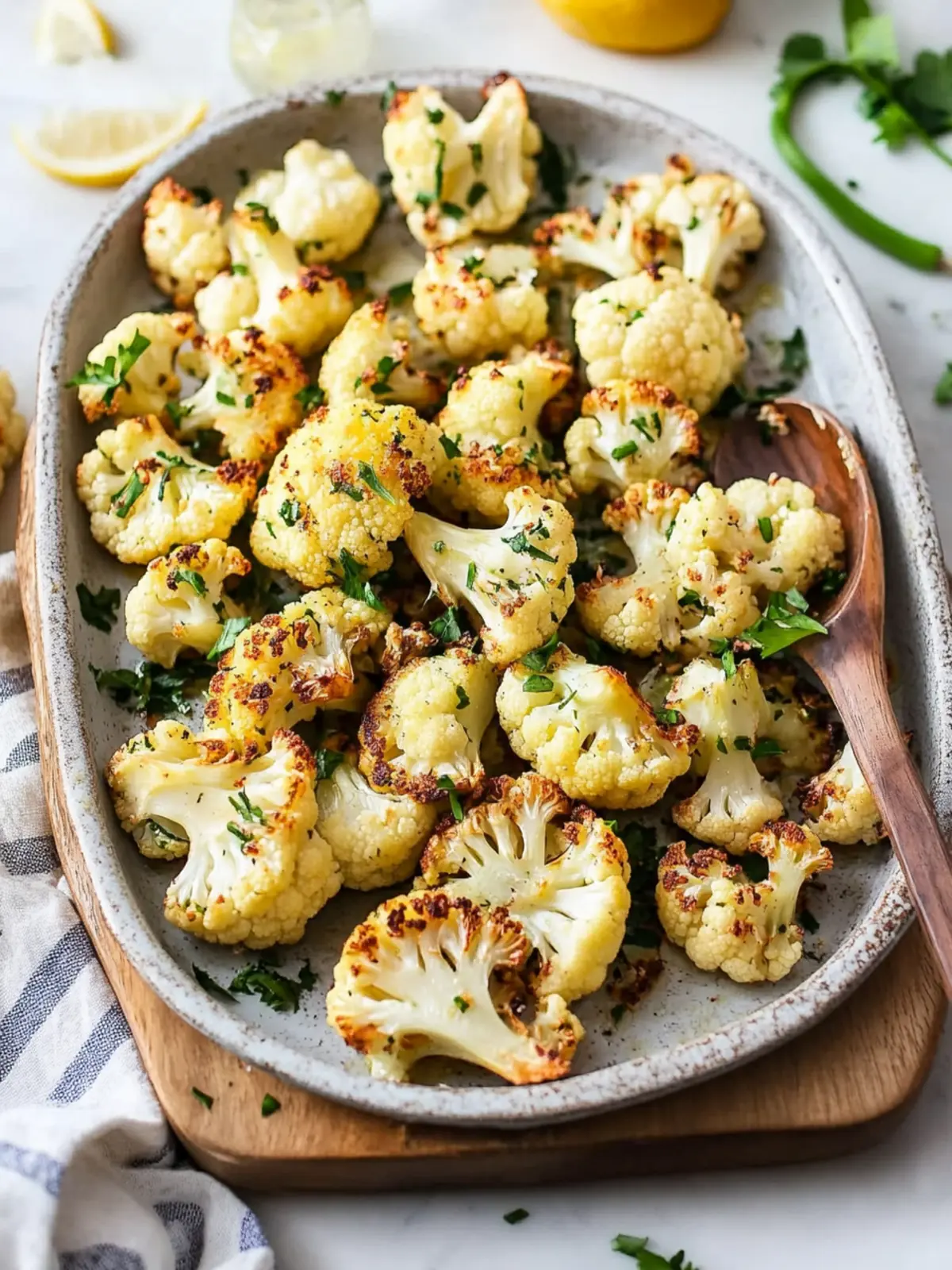 roasted cauliflower recipe