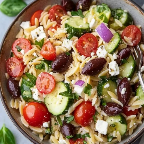 greek orzo salad recipe