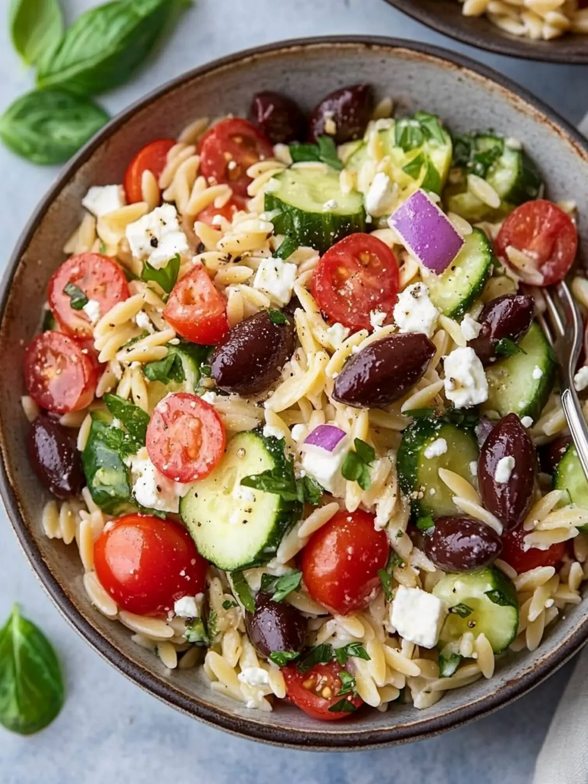 Delicious Greek Orzo Salad Recipe for Perfect Summer Meals