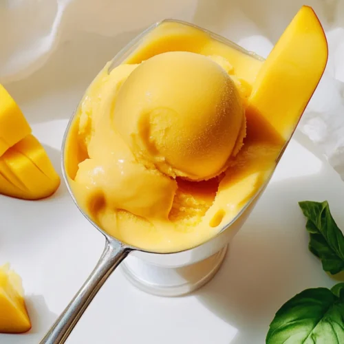 mango sorbet