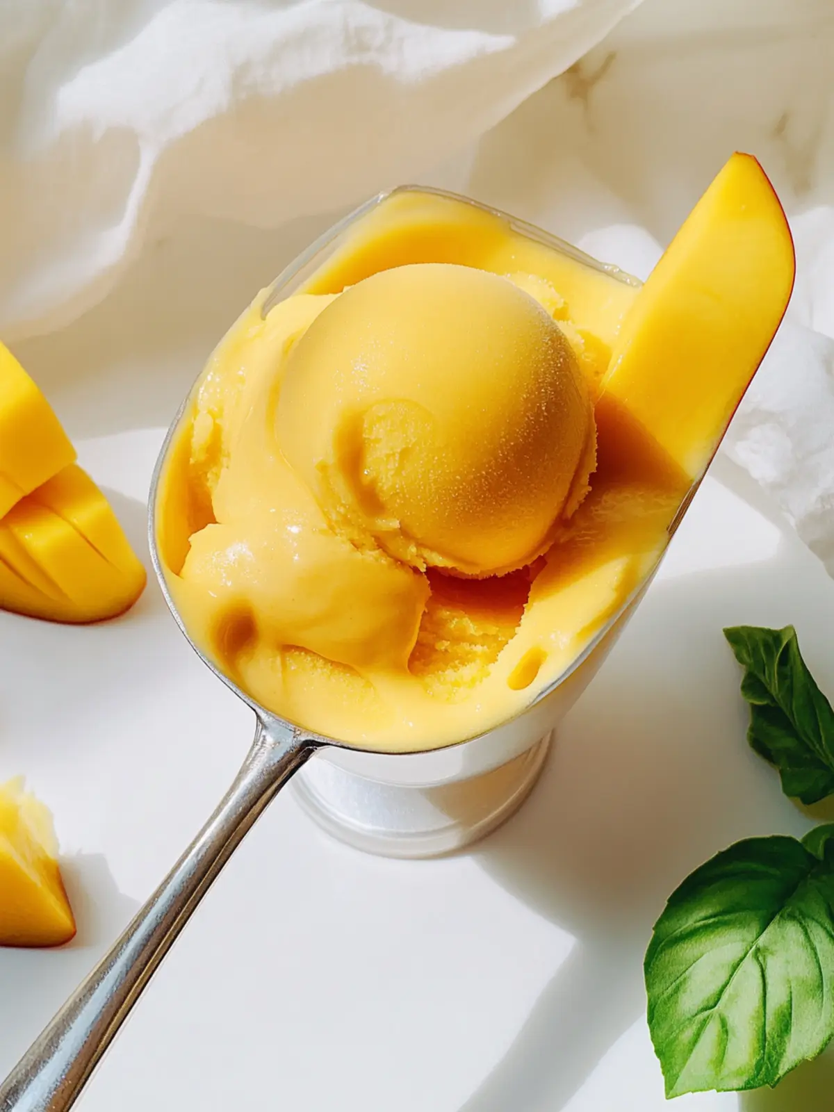 Delicious 3-Ingredient Mango Sorbet That’s Super Easy to Make