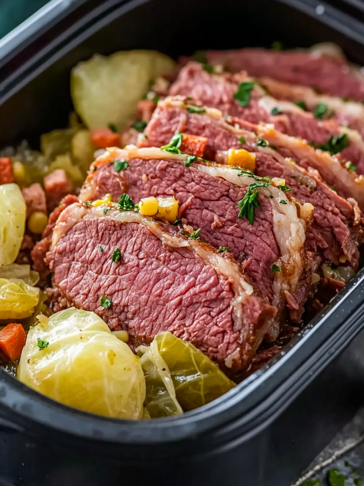 corned beef and cabbage crock pot
