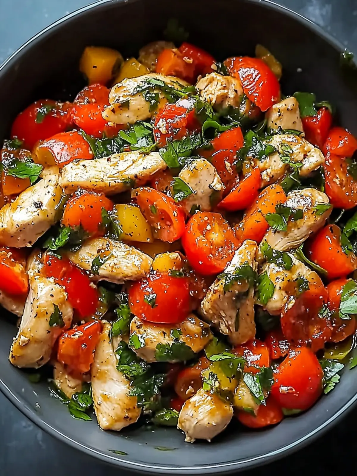 Mediterranean Chicken Stir Fry