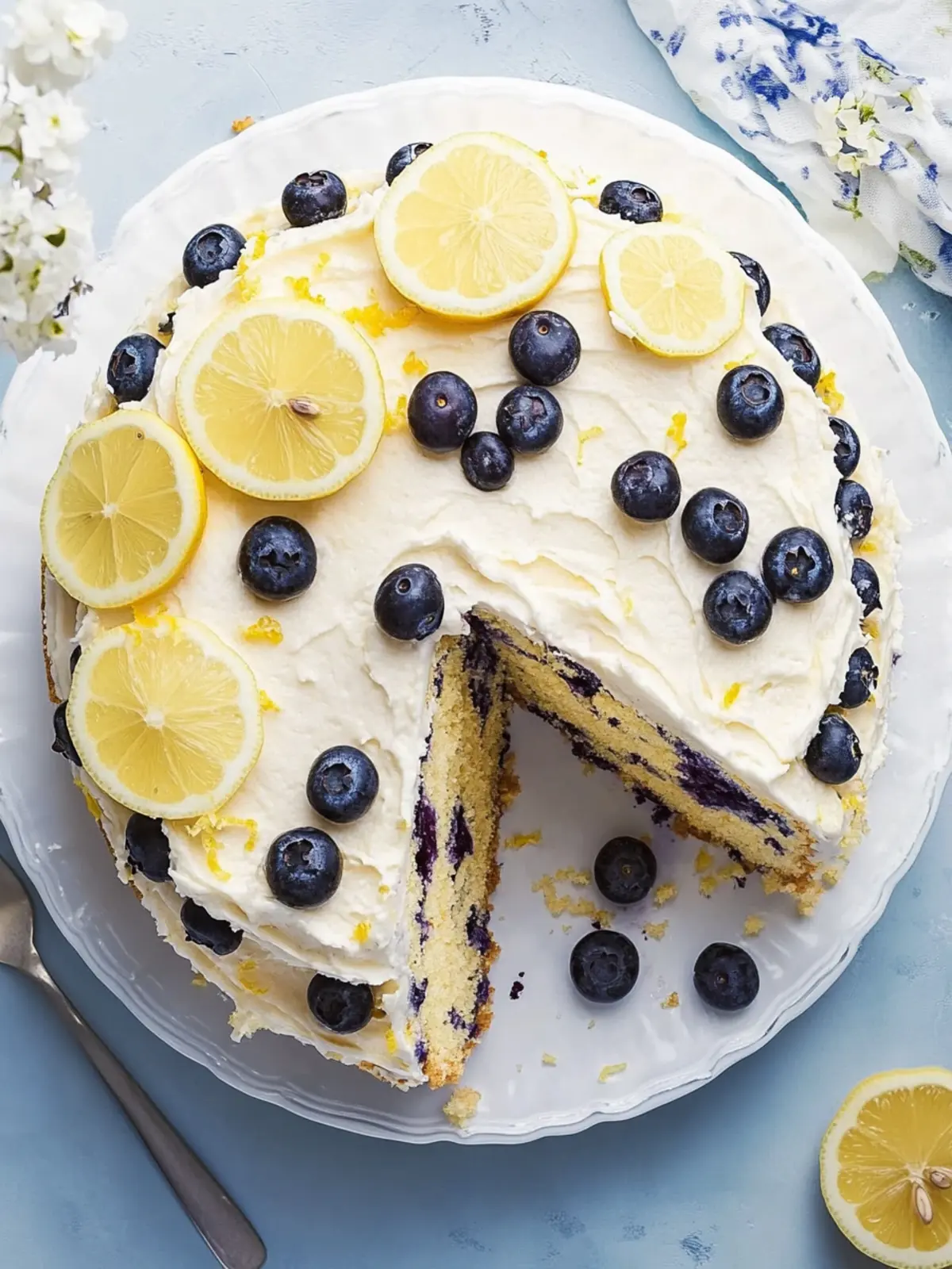 blueberry lemon cake recipe