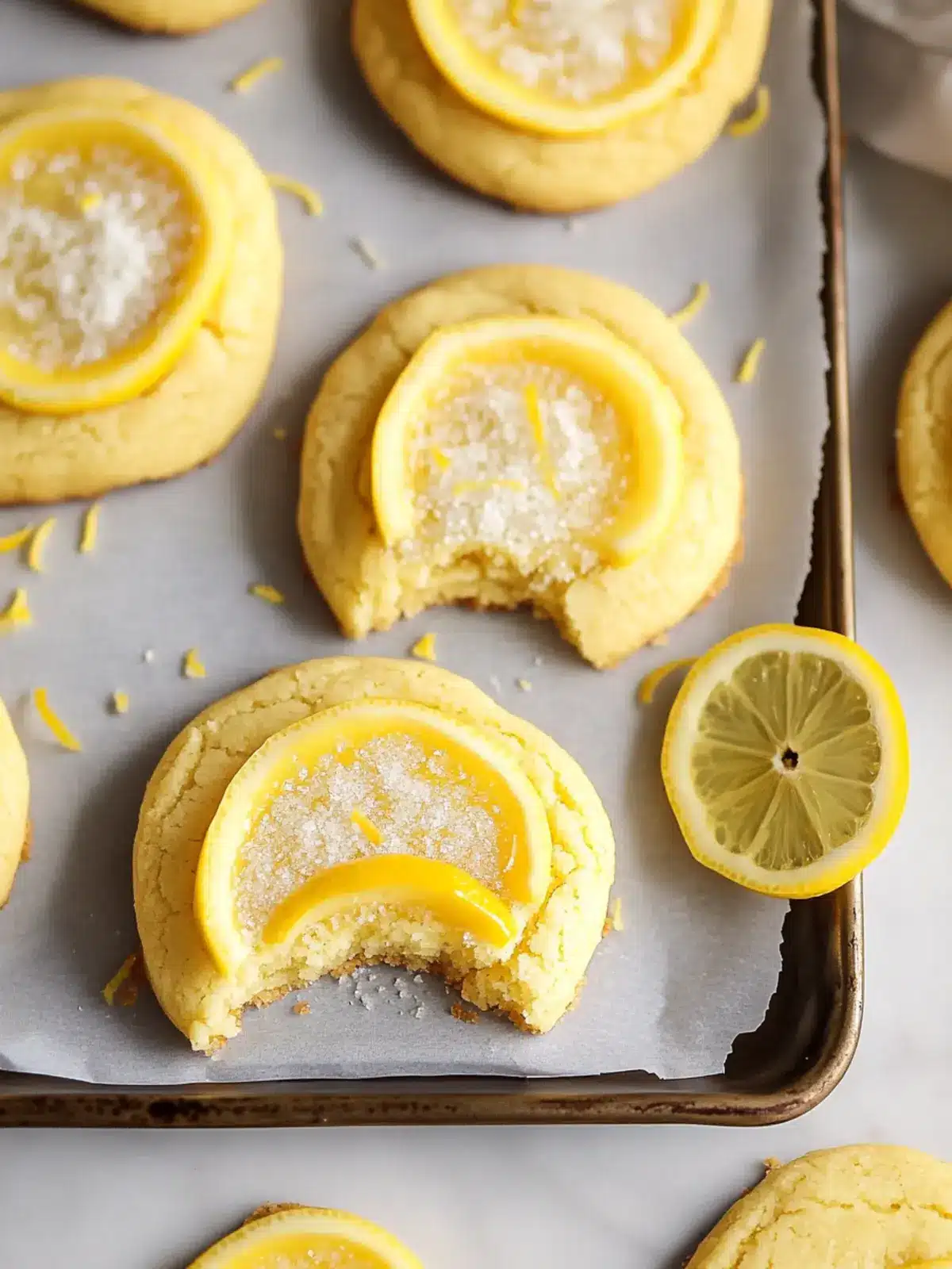 Lemon Sugar Cookies