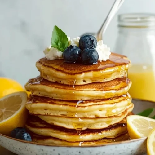 lemon ricotta pancakes recipe