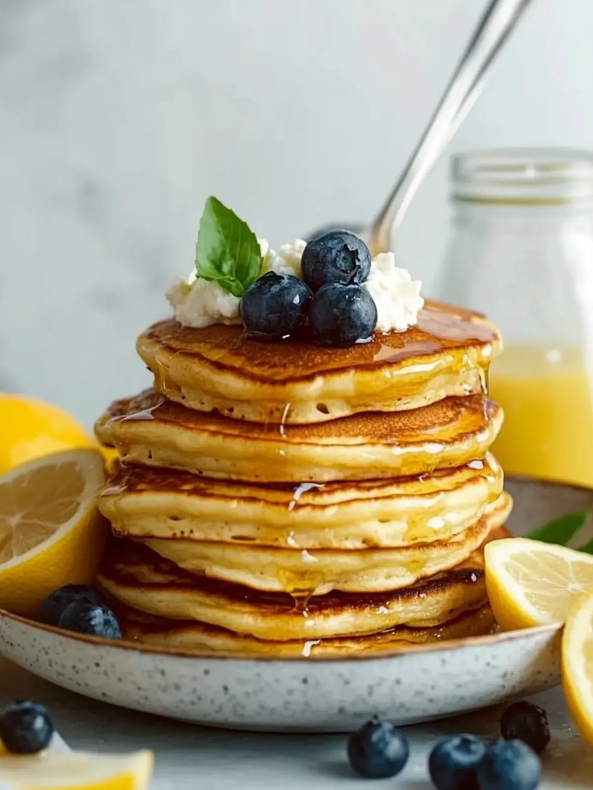 Lemon Ricotta Pancakes Recipe for a Sunny Morning Boost
