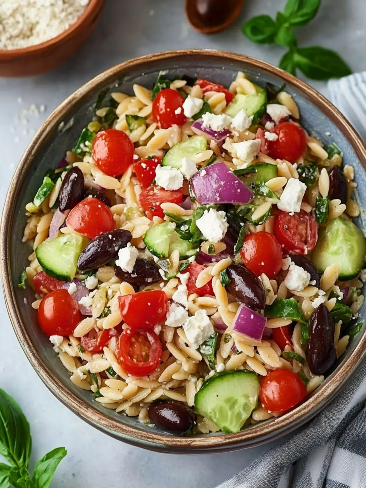 greek orzo salad recipe