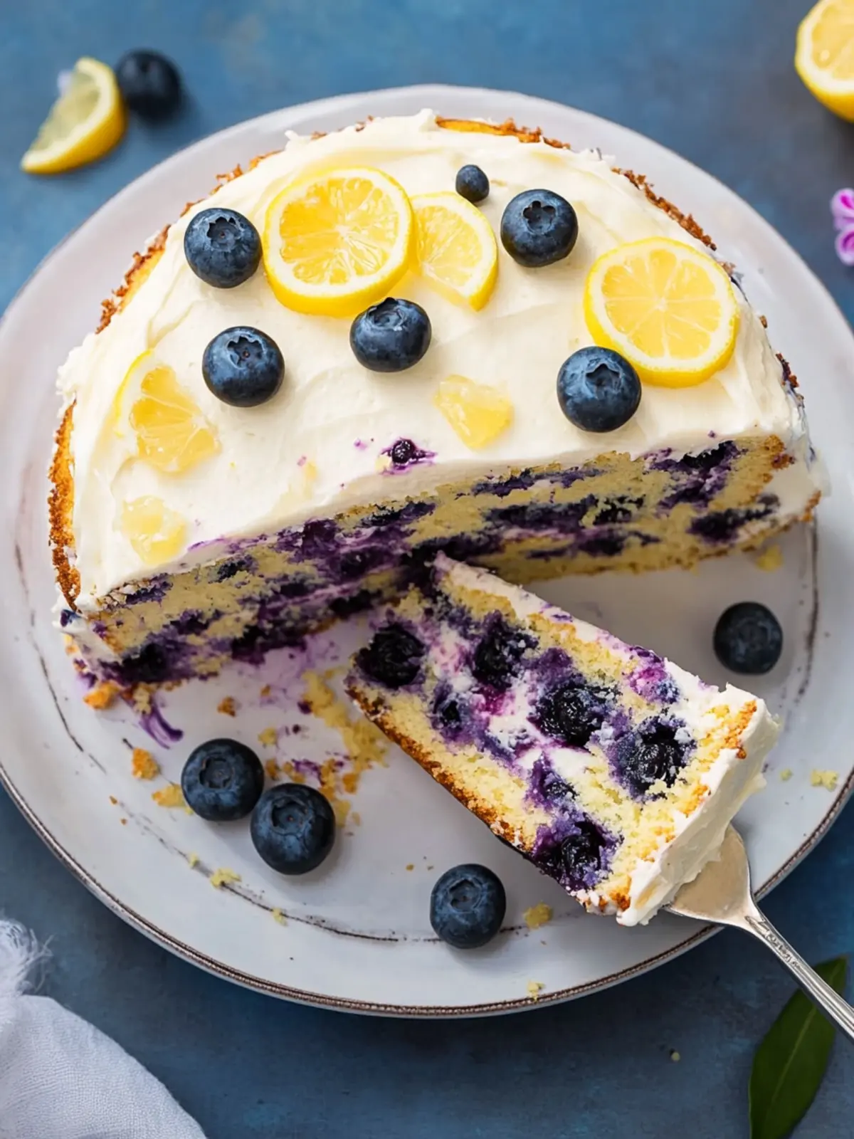 blueberry lemon cake recipe