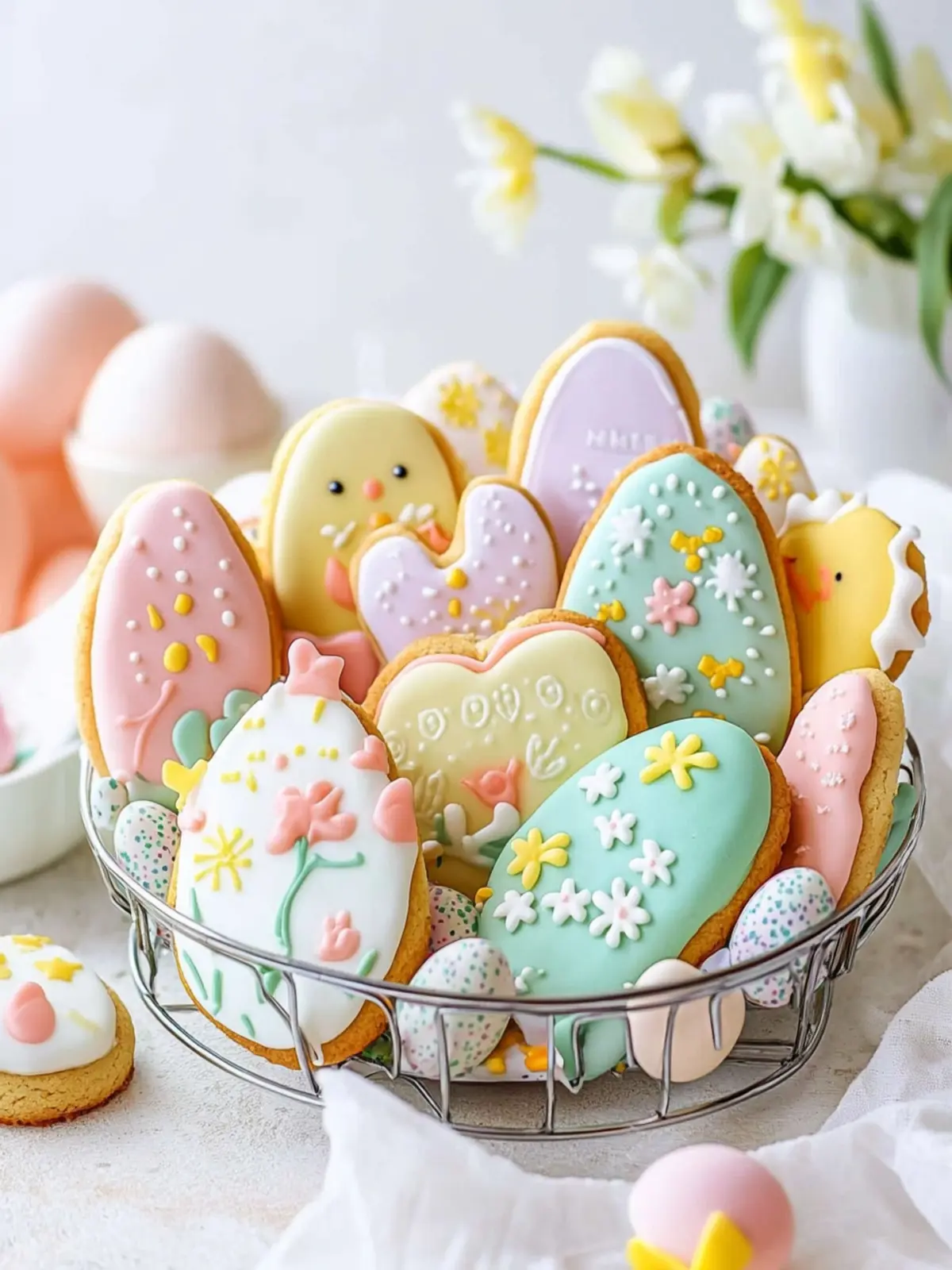 Easter Pastel Sugar Cookies: Sweet Treats for Festive Fun