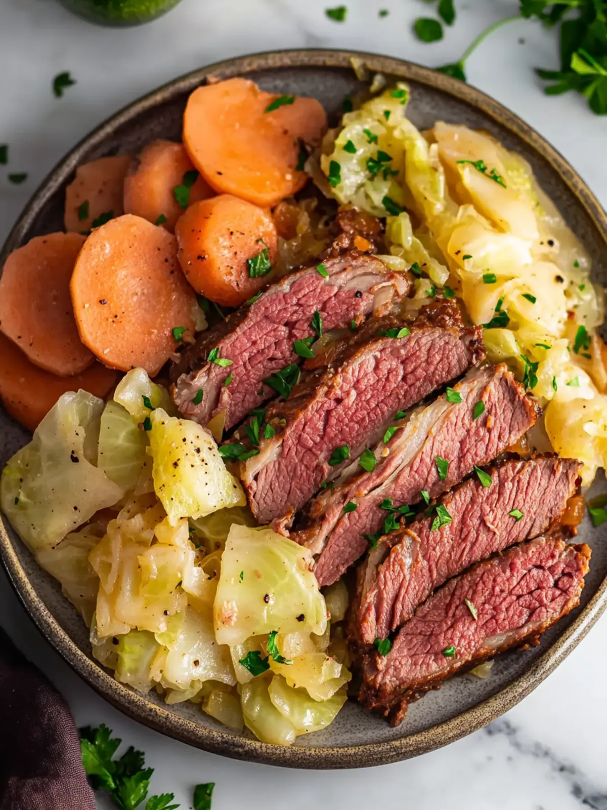corn beef and cabbage recipe