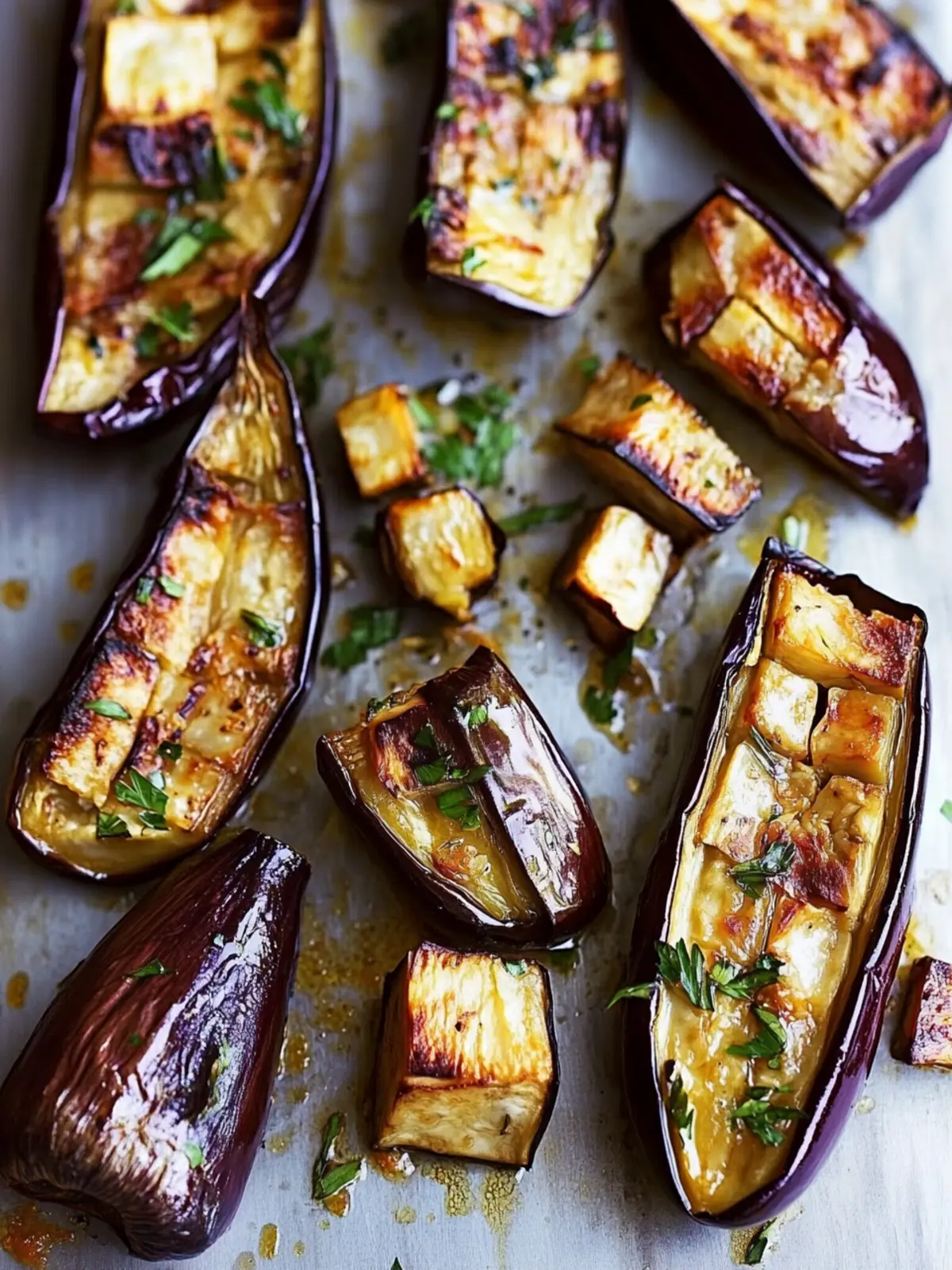 roasted eggplant