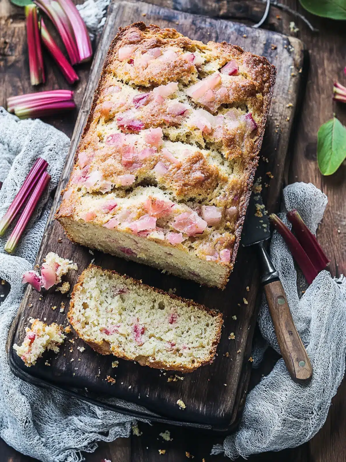 Rhubarb bread recipe