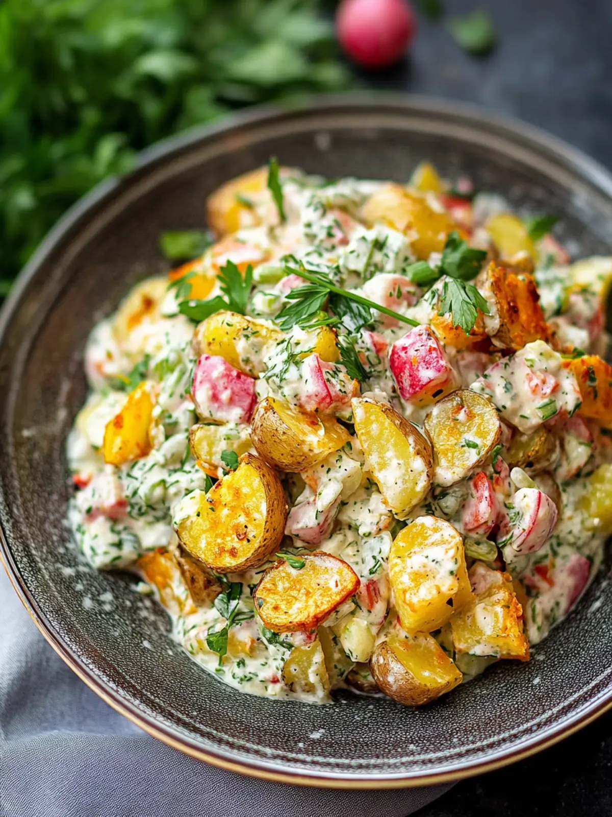 Ultimate Crispy Potato Salad Recipe