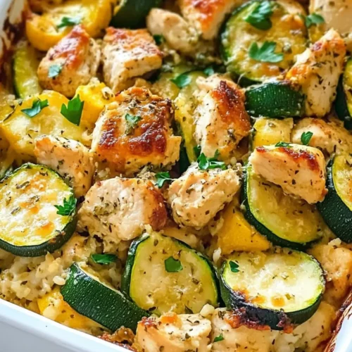 Easy Chicken Zucchini Bake Recipe