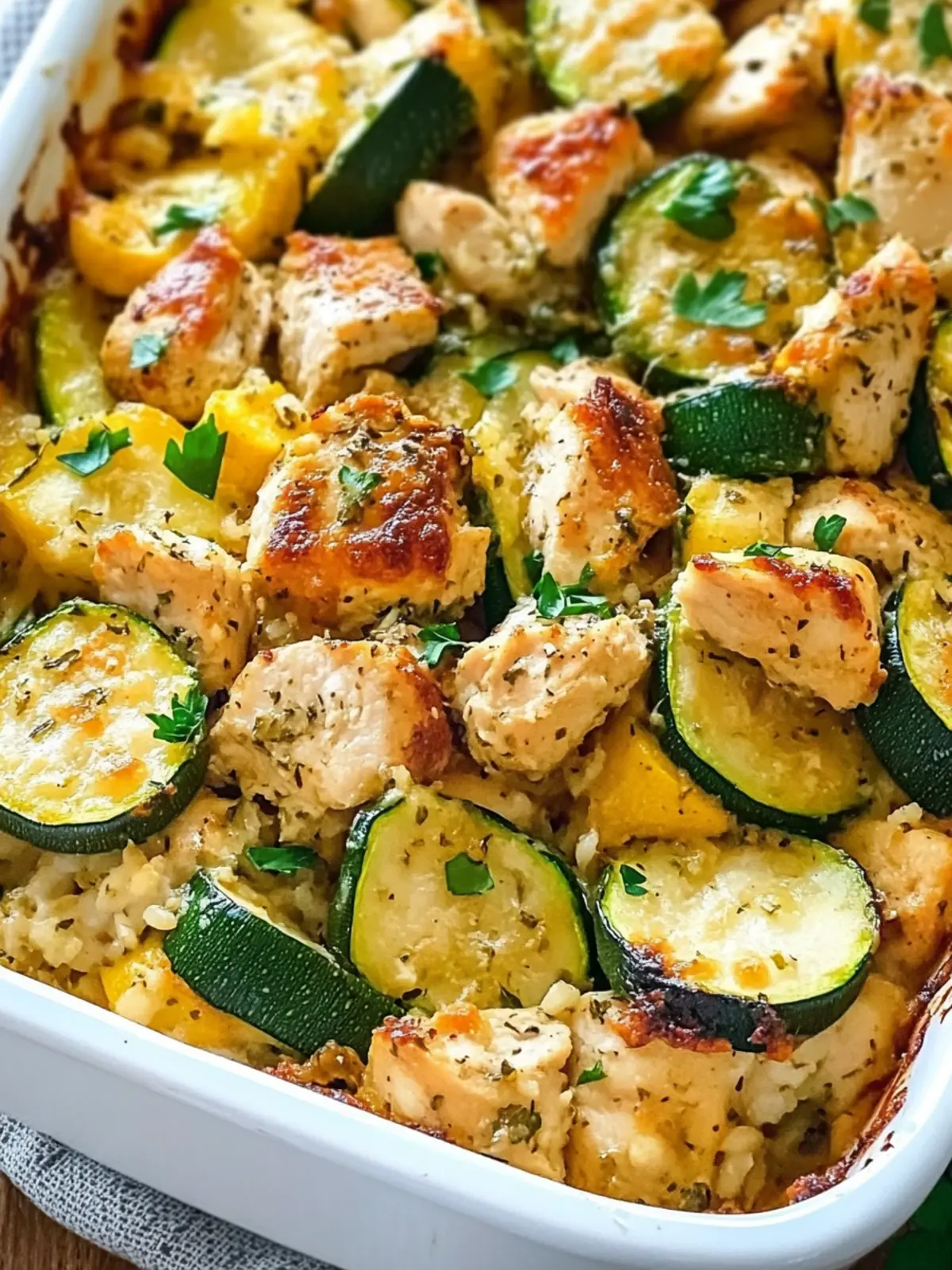 Delicious Easy Chicken Zucchini Bake Recipe for Busy Nights