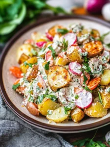 crispy potato salad