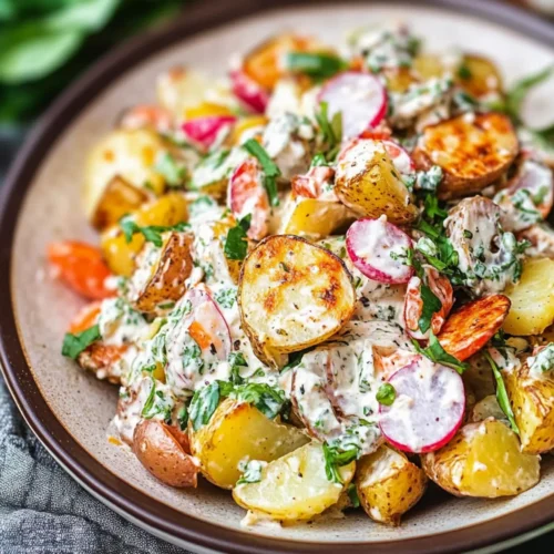 crispy potato salad