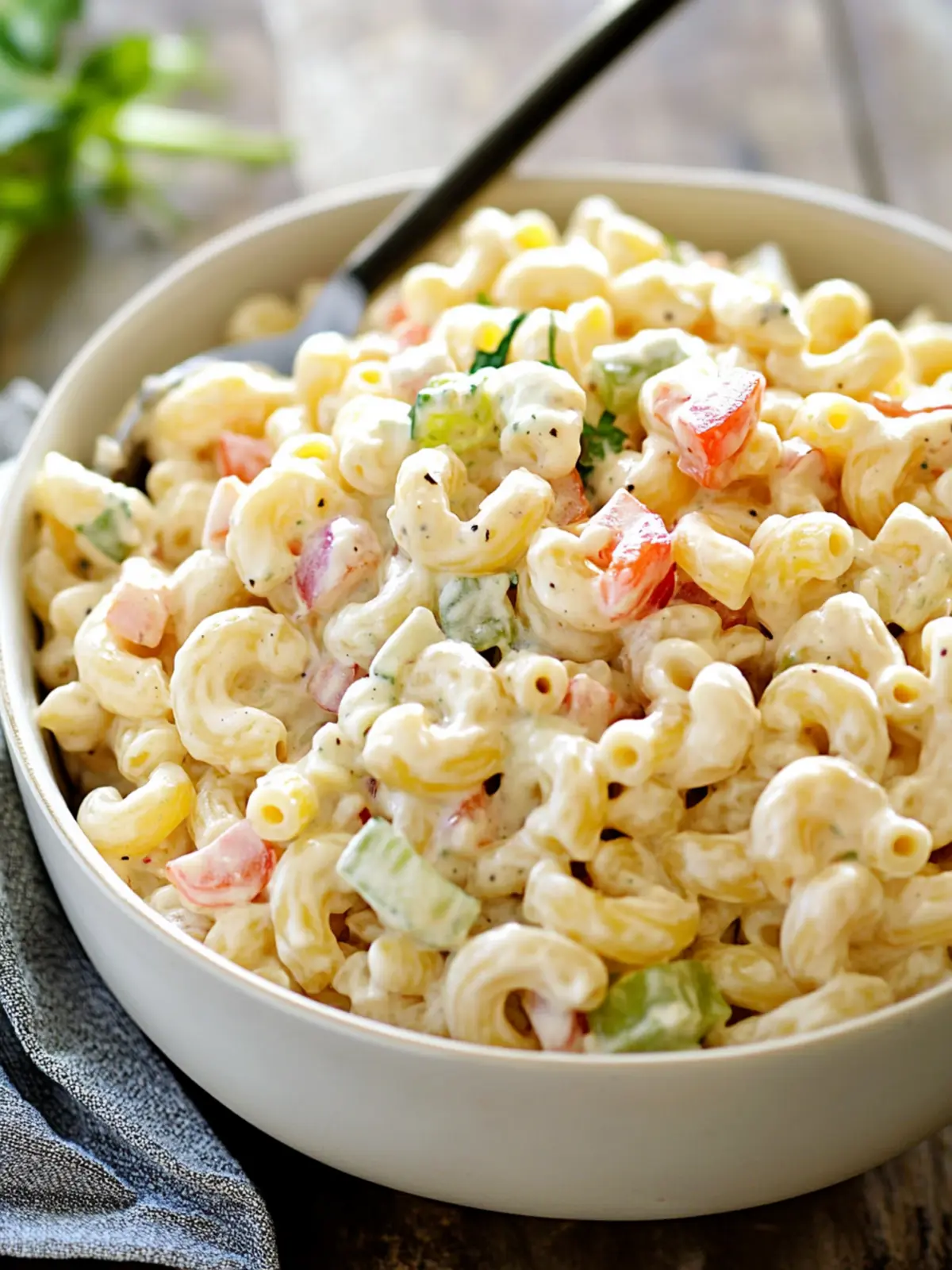 The Ultimate Creamy Macaroni Salad Your New Favorite Picnic Dish