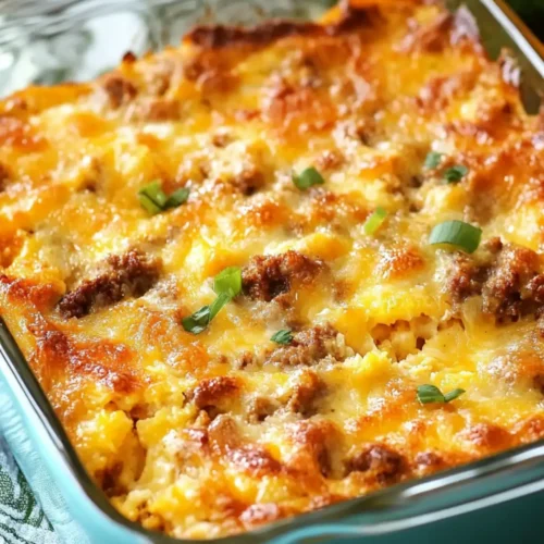 Breakfast casserole recipe