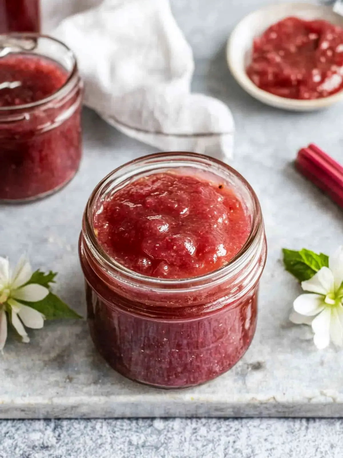 Rhubarb jam recipe