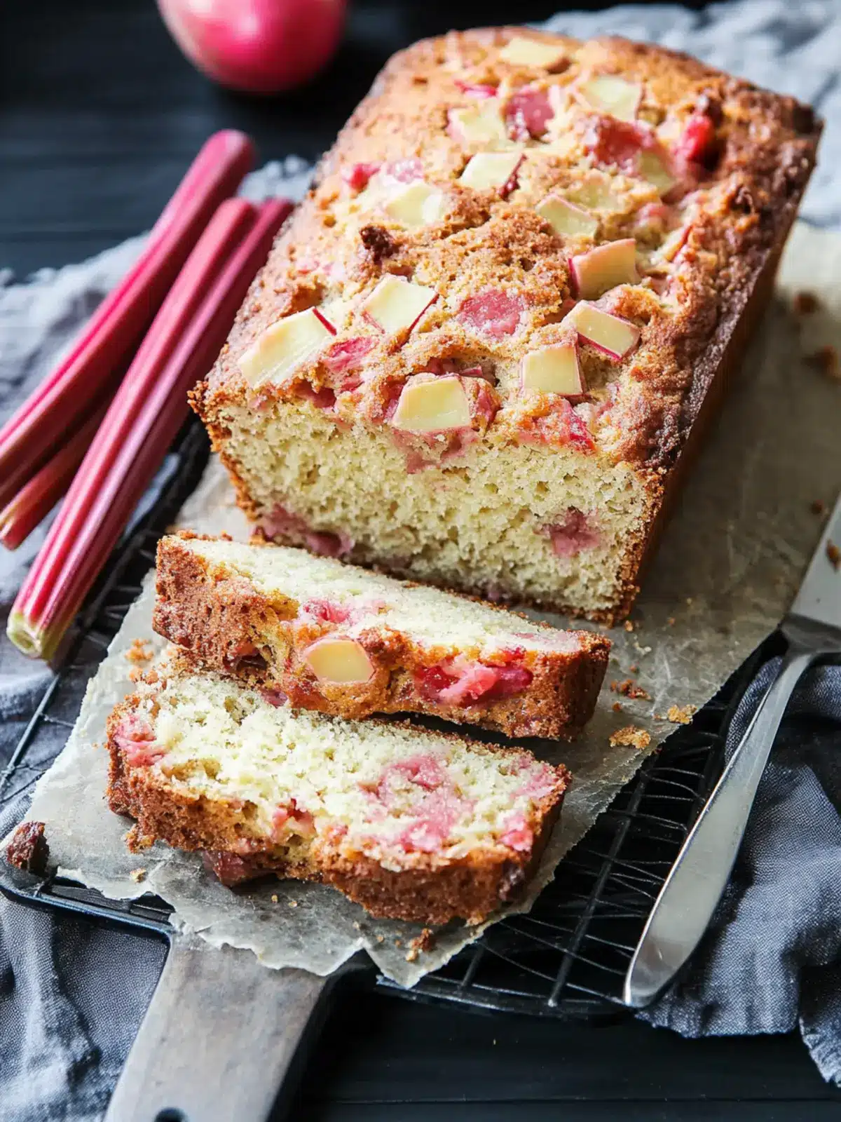 Rhubarb bread recipe