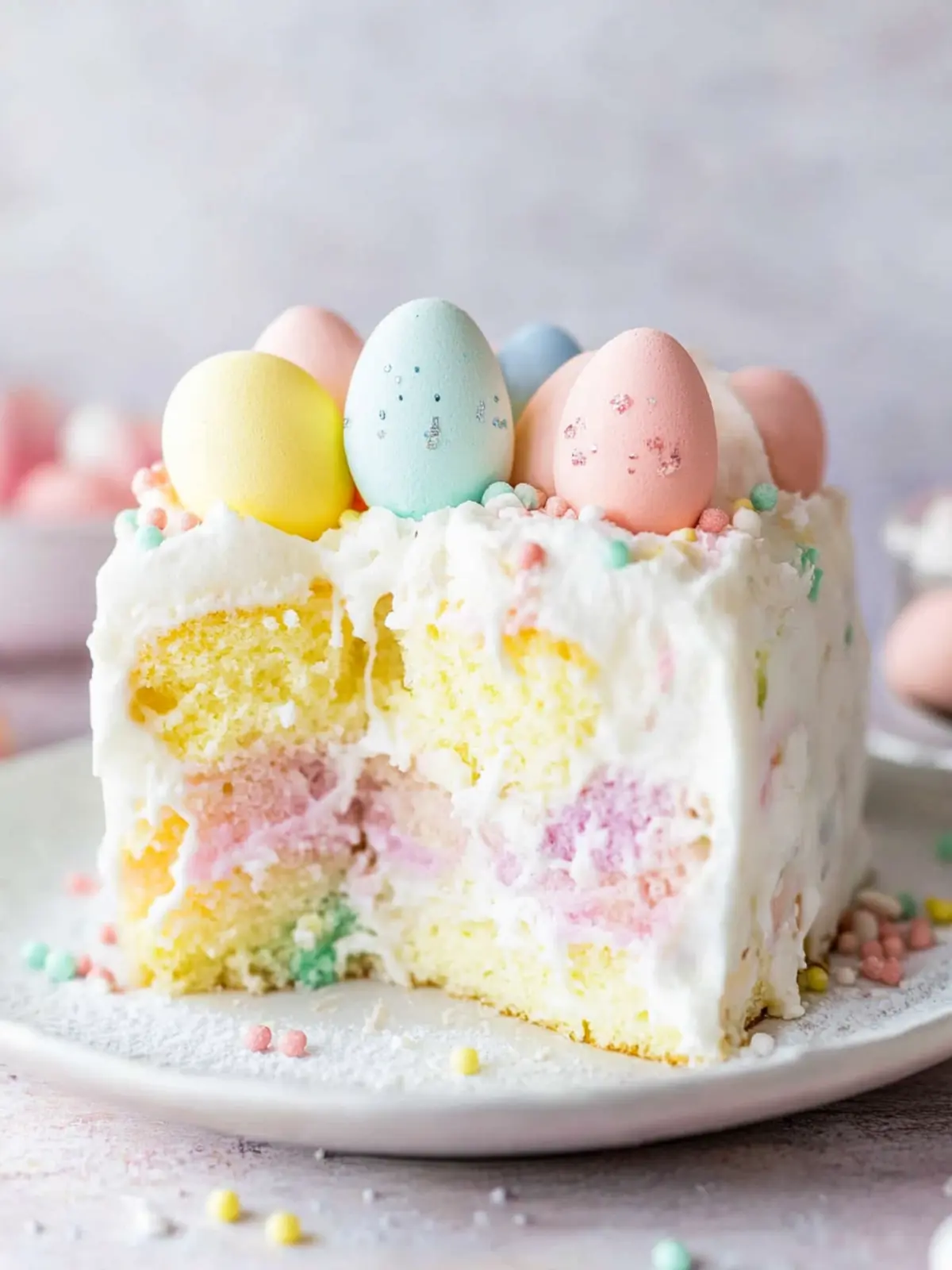 Easter Poke Cake