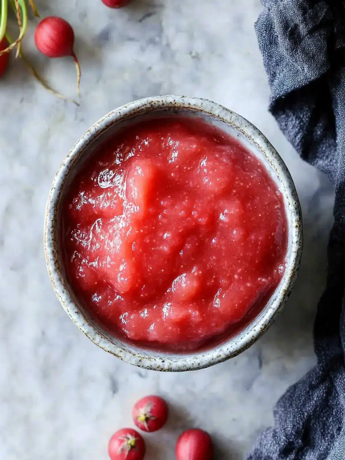Rhubarb sauce recipe
