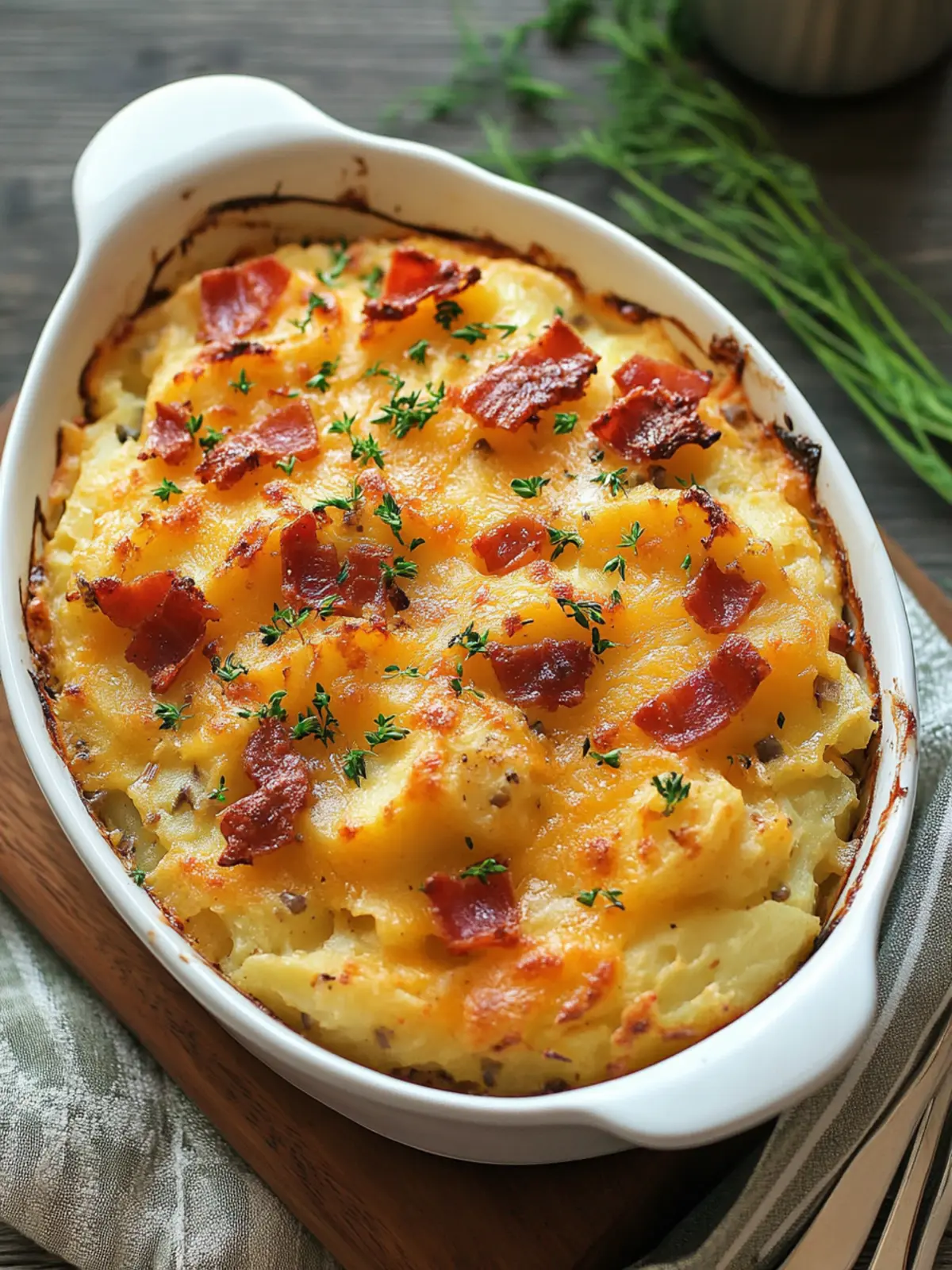 Twice Baked Potato Casserole