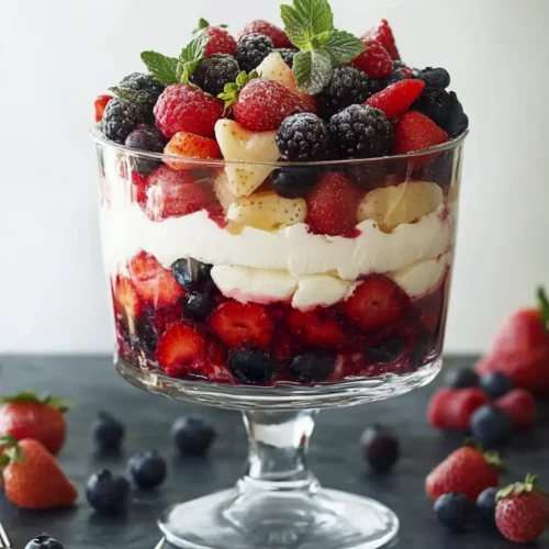 Summer Berry Trifle