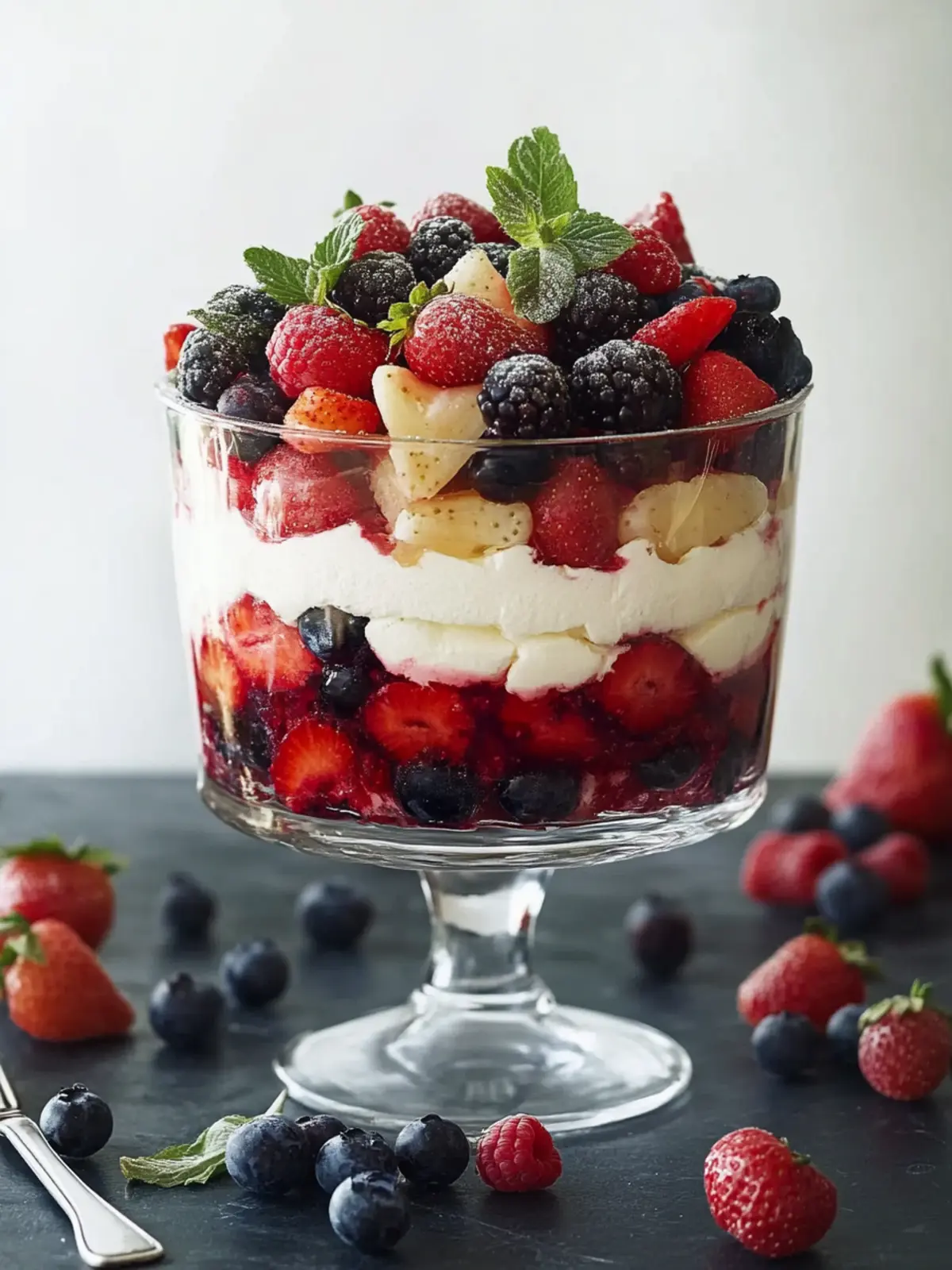Irresistible Summer Berry Trifle: A Delightful No-Bake Treat