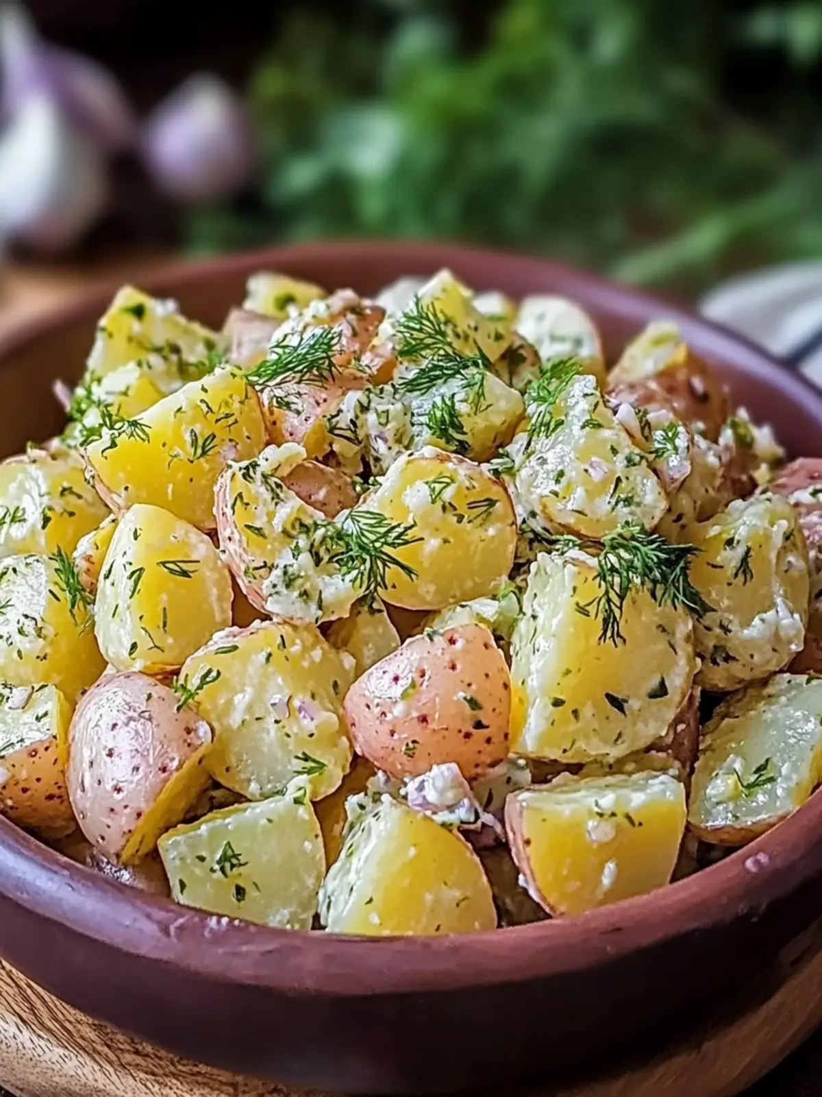 Classic French Potato Salad – No Mayo, Full Flavor Recipe