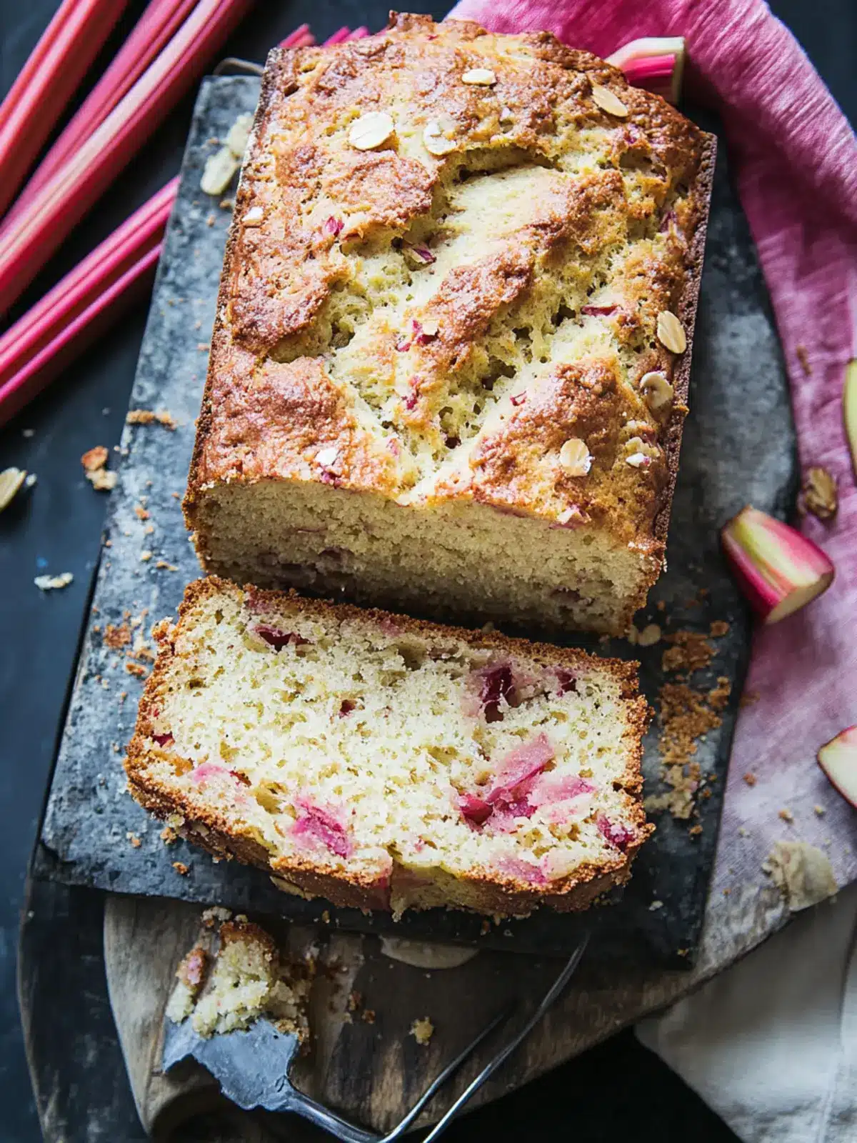 Rhubarb bread recipe
