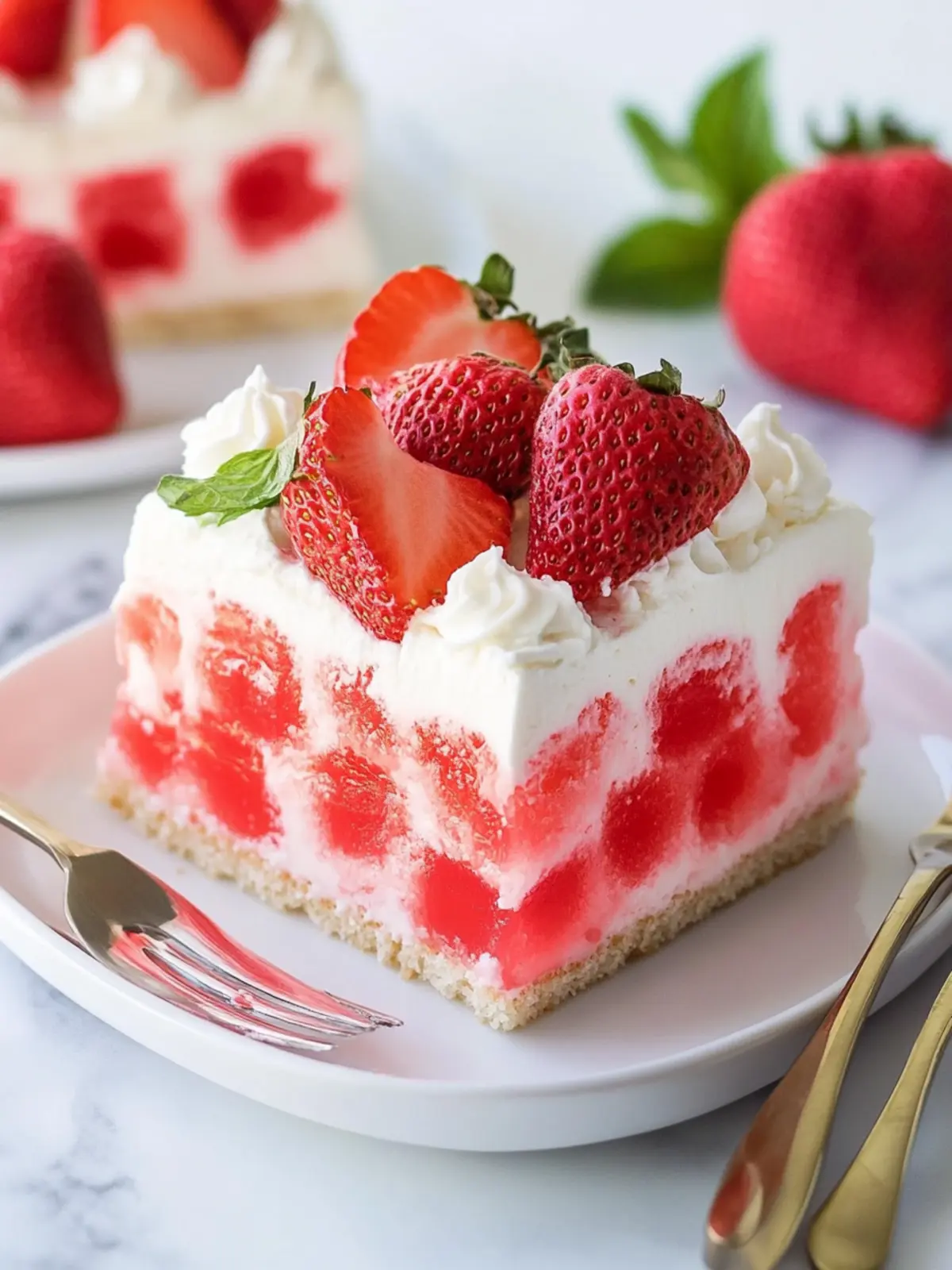 Delightful Jello Poke Cake: A Fun Twist on a Classic Dessert